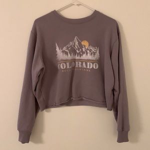 Lavender purple  sweatshirt